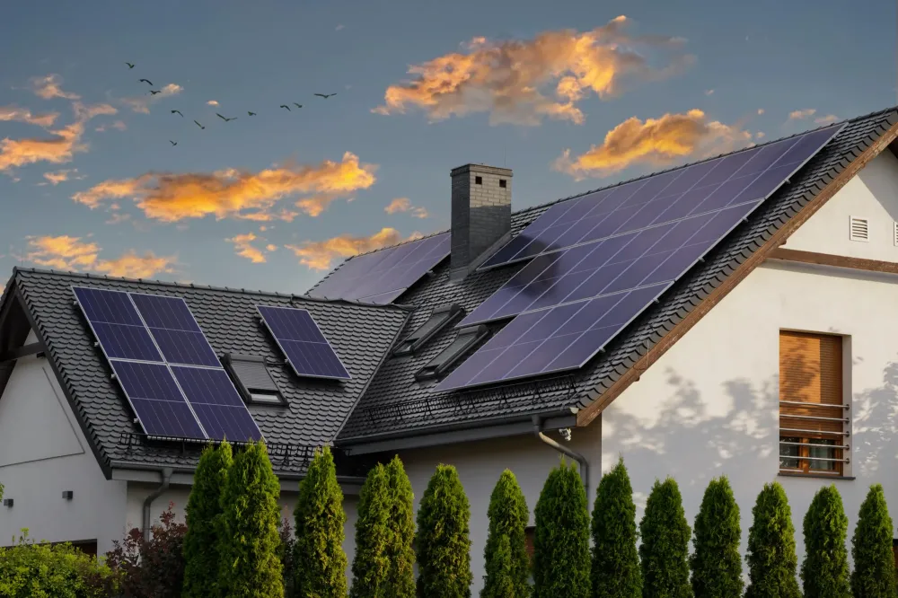 Panneau photovoltaïque à Asnières-sur-Nouère